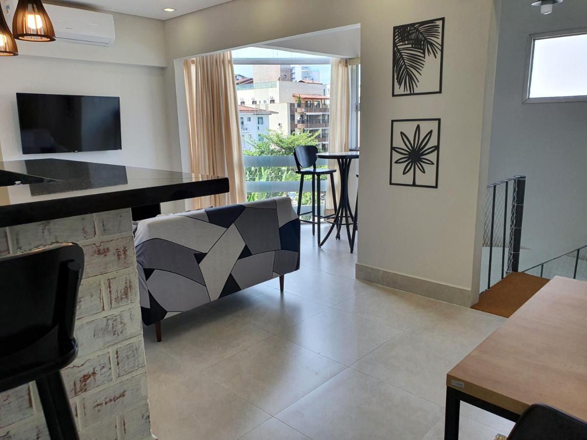 Lindo Duplex Guaruja 2 Quartos A 300 Mts Praia Enseada Zewnętrze zdjęcie
